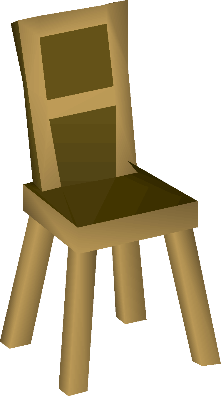 Wooden chair (interface item)