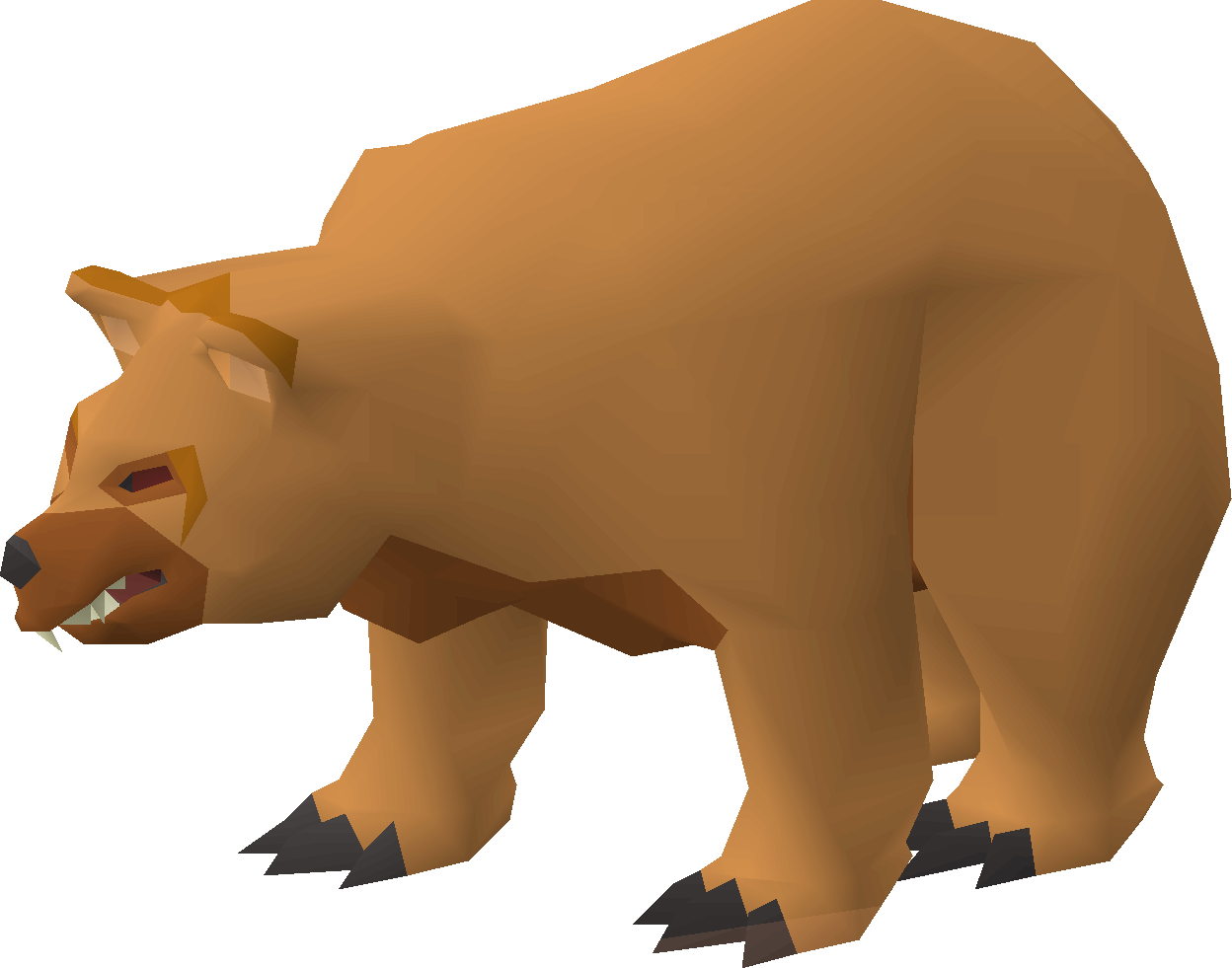 Angry bear