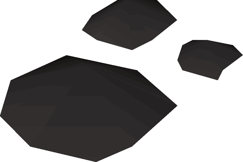 Ground charcoal