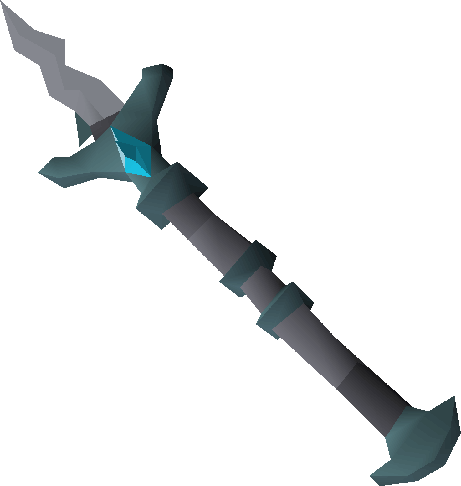Keris partisan of breaching