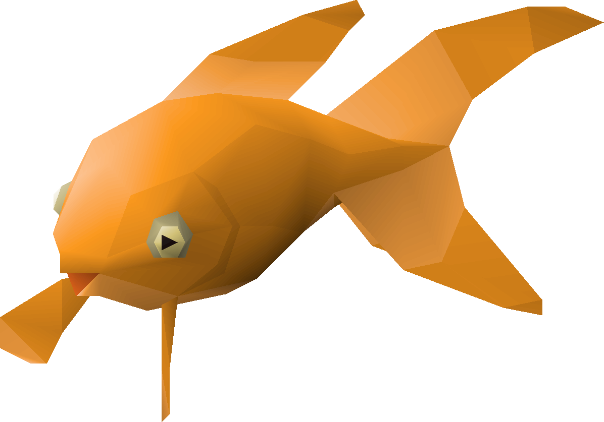 Fish (red fantail)