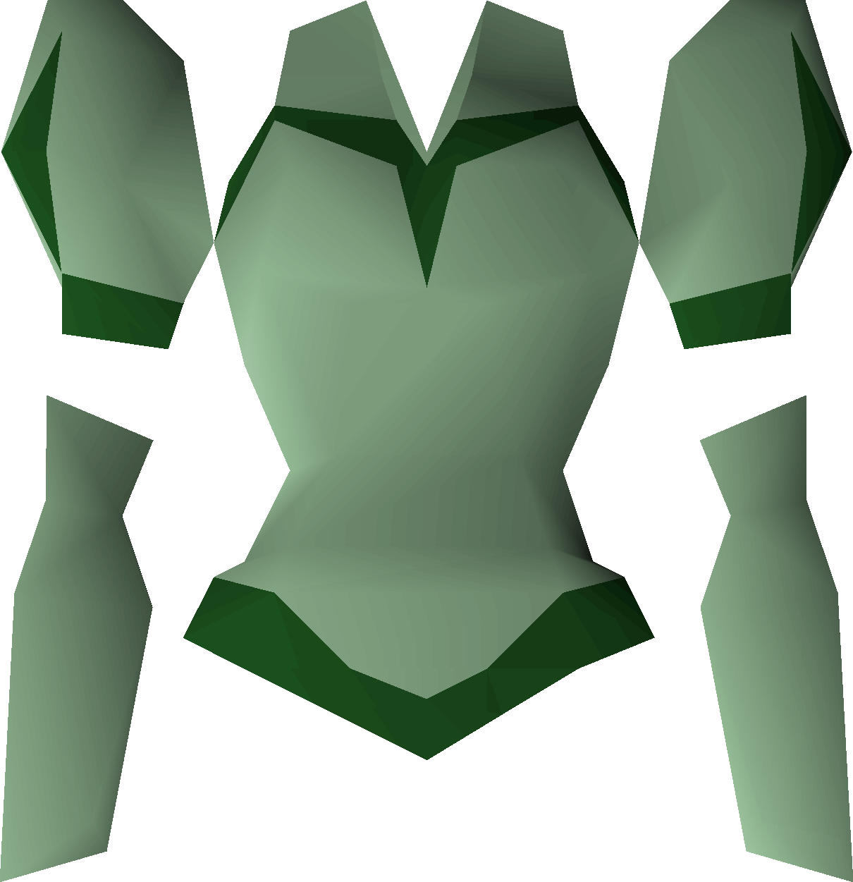 Green elegant blouse