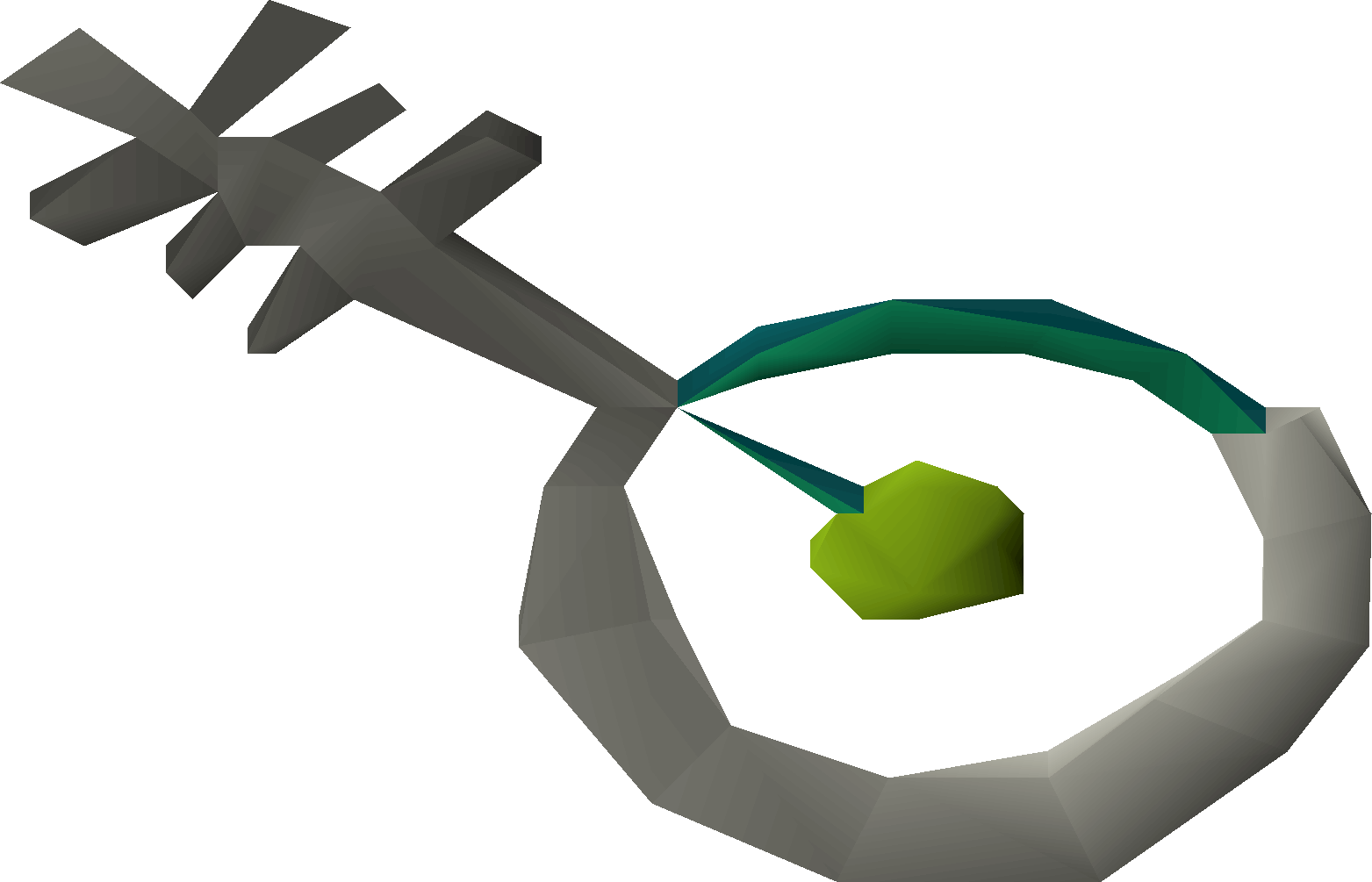 Mossy key