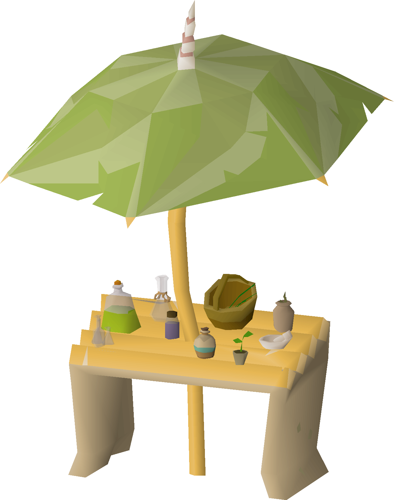 Herbalist stall (The Great Conch)