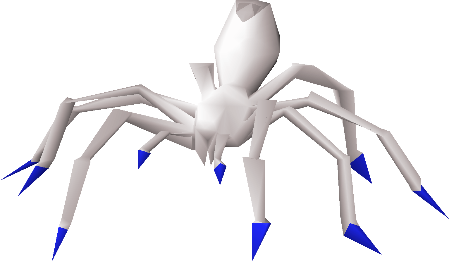 Frosty spider