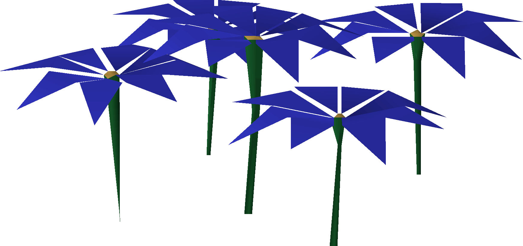 Blue flowers (scenery)
