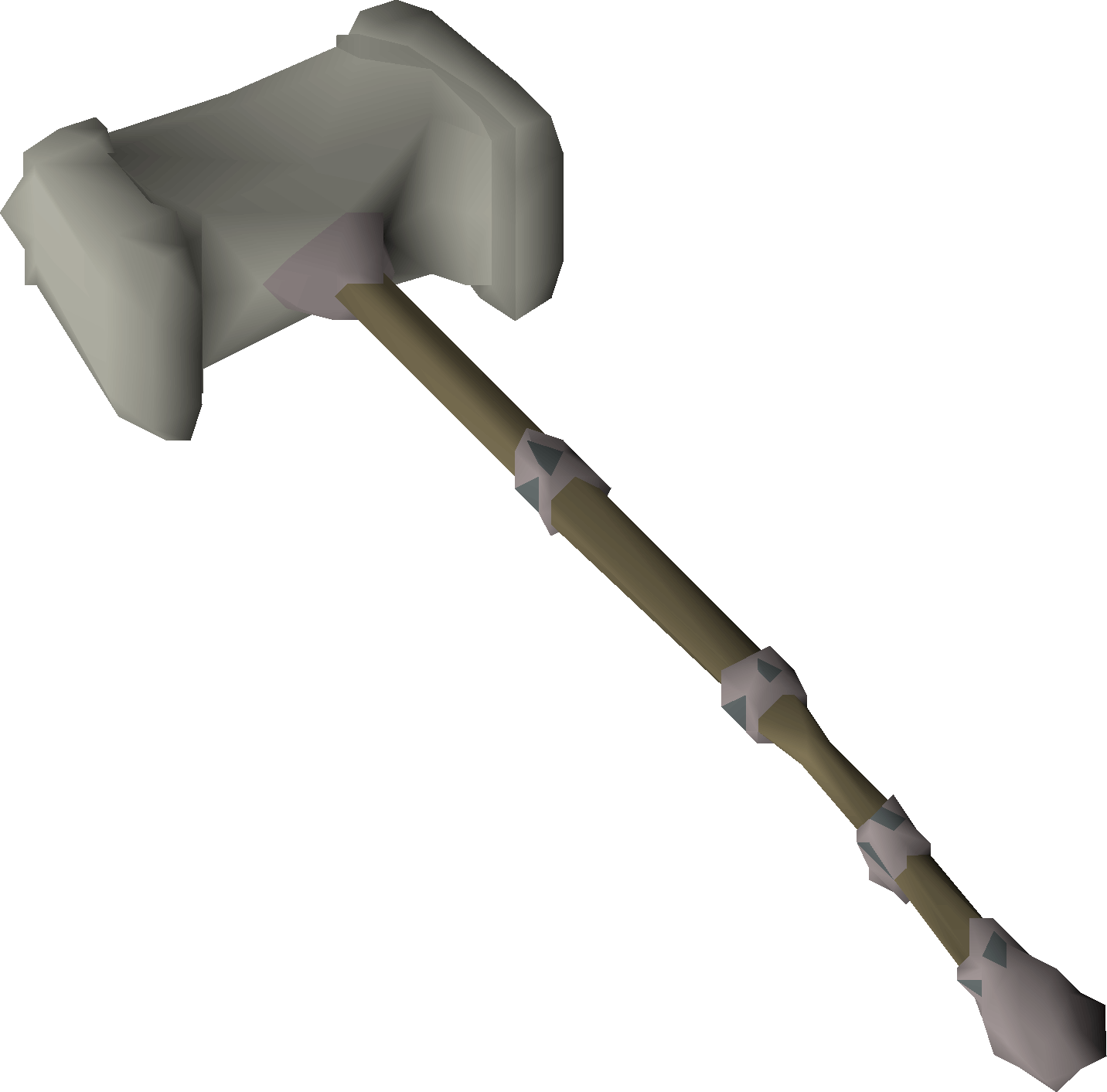 Granite maul (ornate handle)