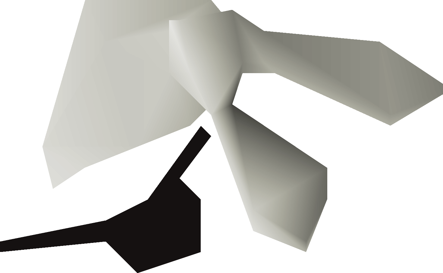 Bandana eyepatch (white)