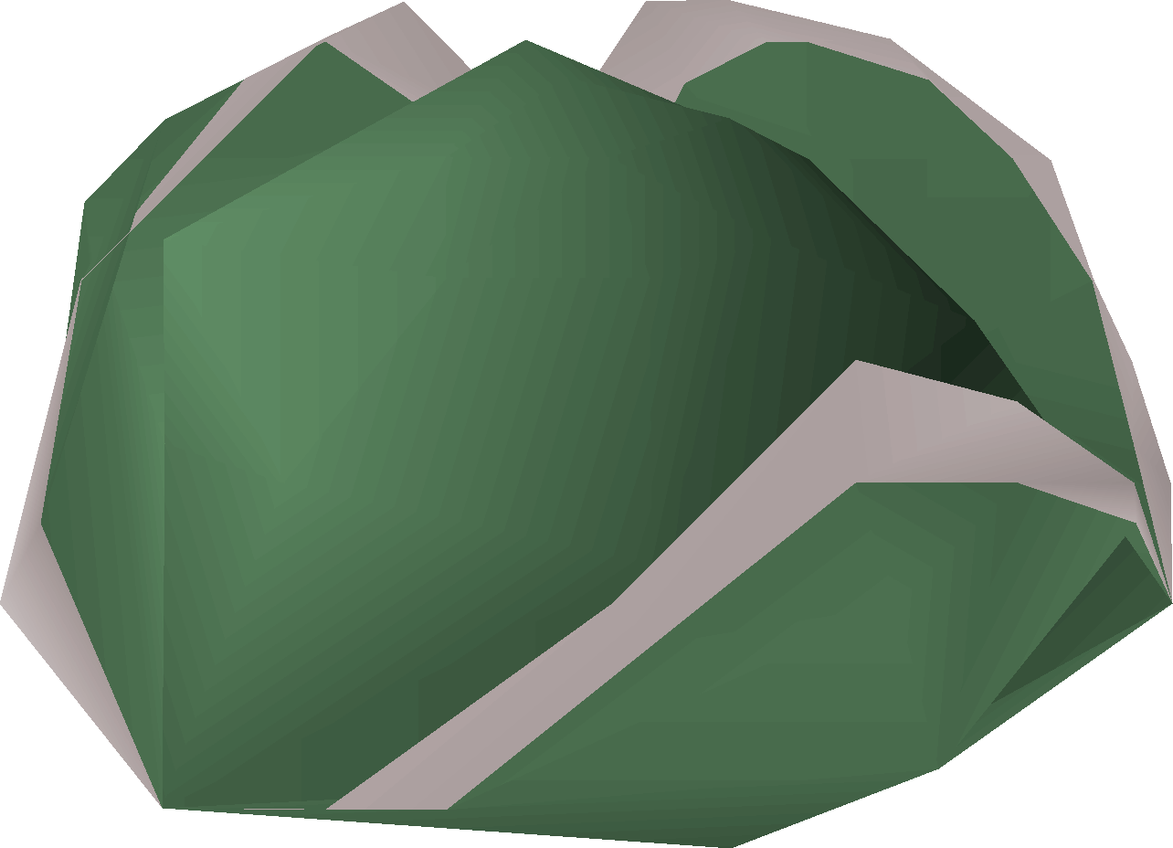 Green tricorn hat
