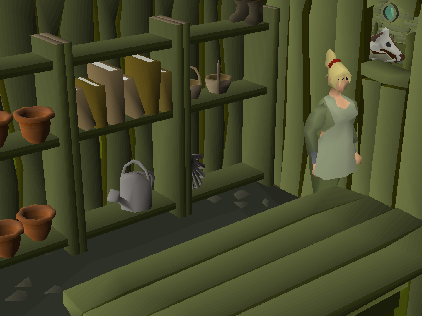 Alice's Farming shop.
