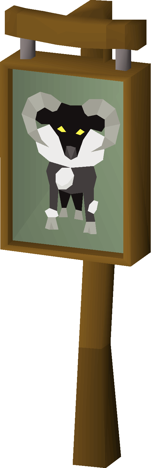 The Sheared Ram (scenery)