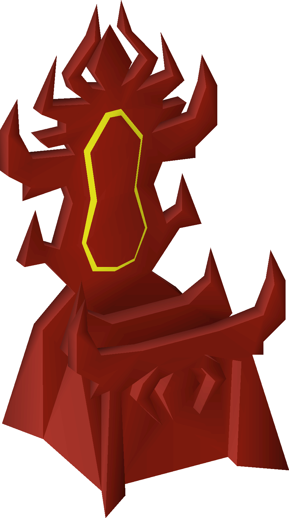 Demonic throne (interface item)
