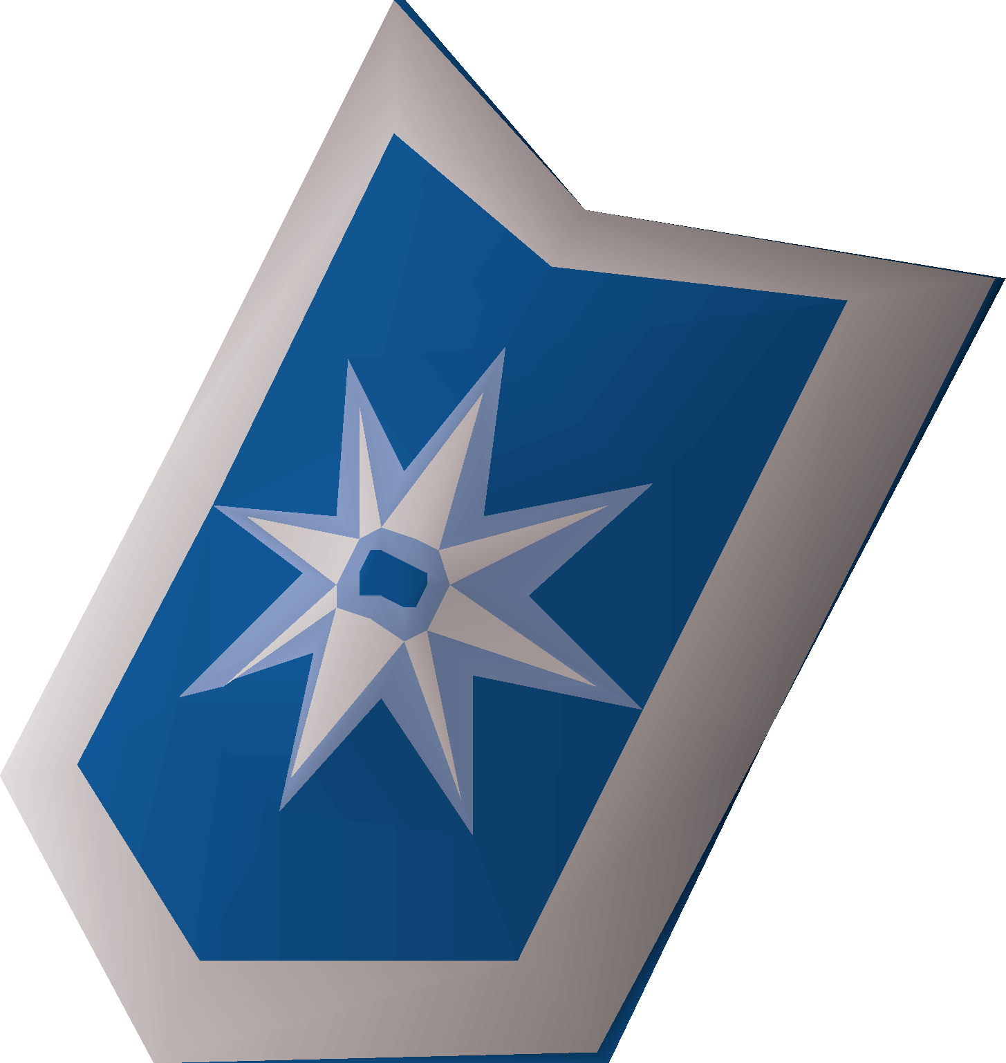 Steel kiteshield (Asgarnia)