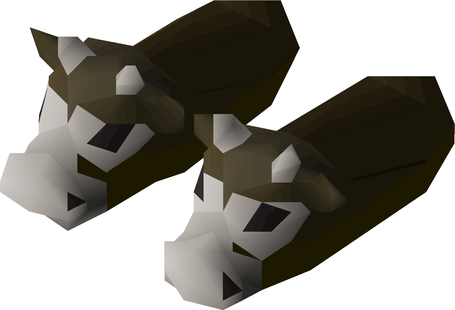 Cow slippers