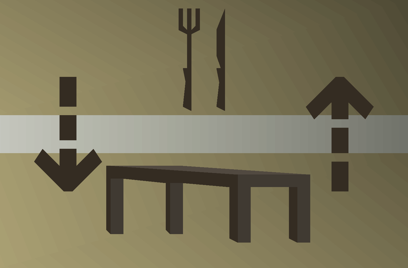 Wood dining table (flatpack)