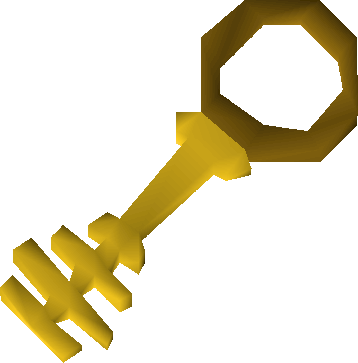 Gold key brown