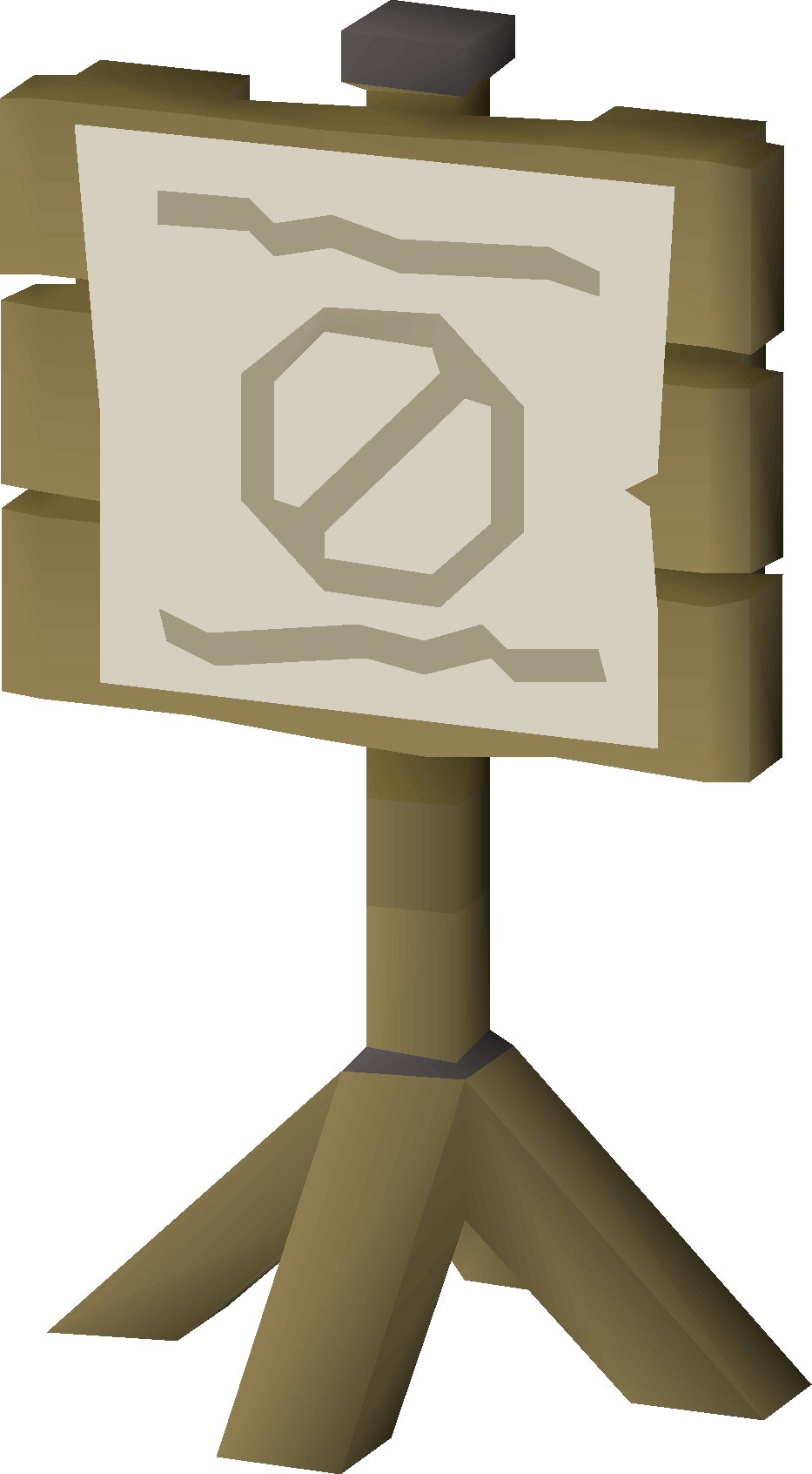 Warning sign (Lumbridge Swamp)
