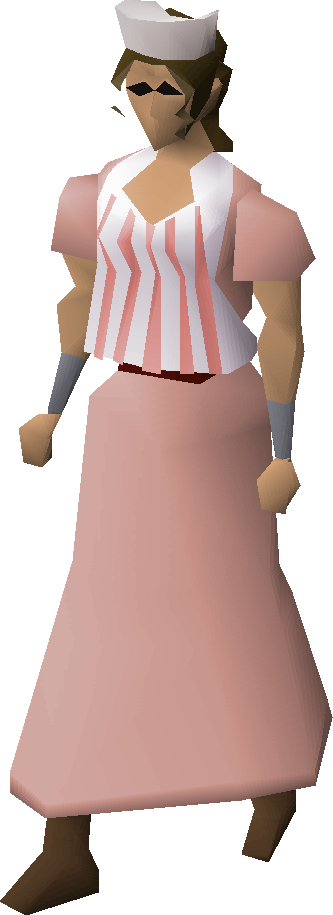 Sandwich lady outfit