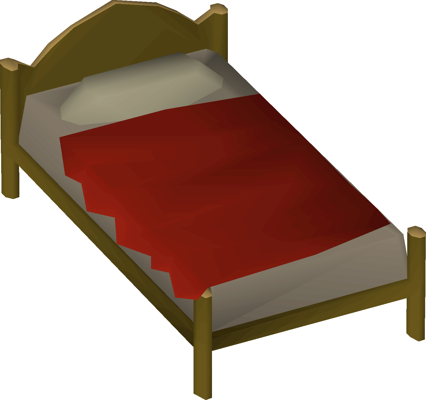 Wooden bed (interface item)