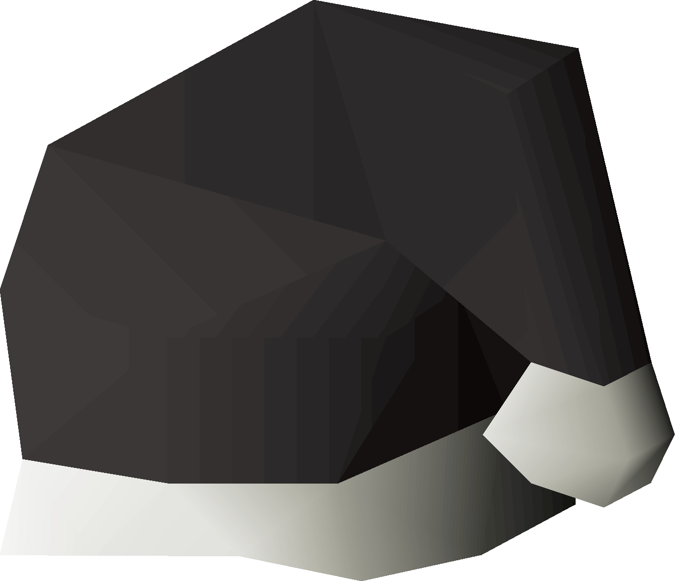 Black santa hat