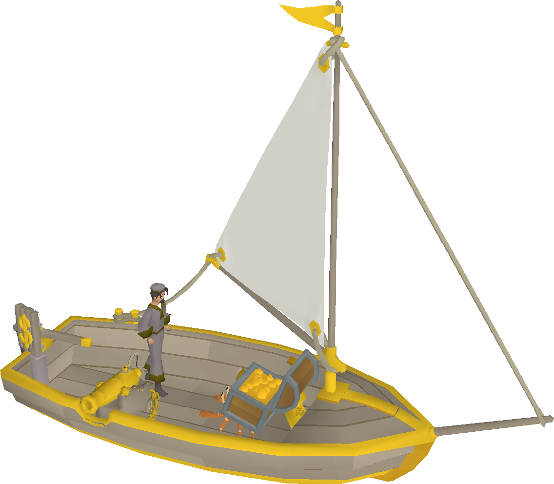 Bank boat