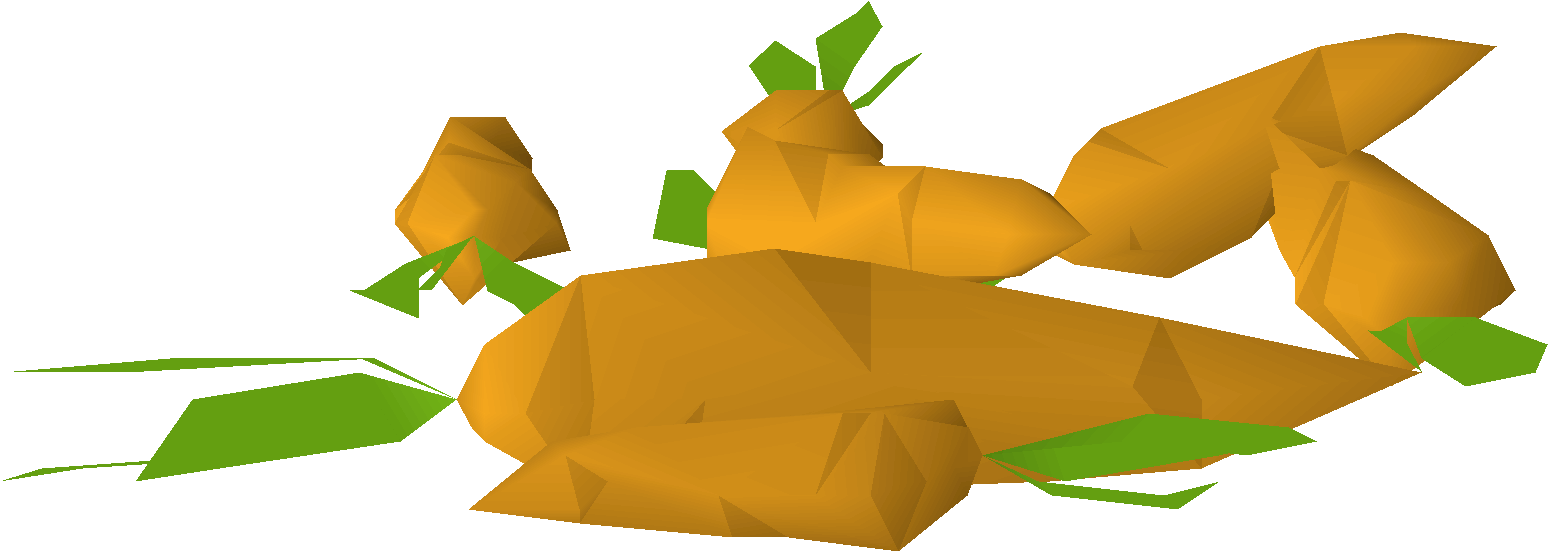 Suspicious carrot scraps