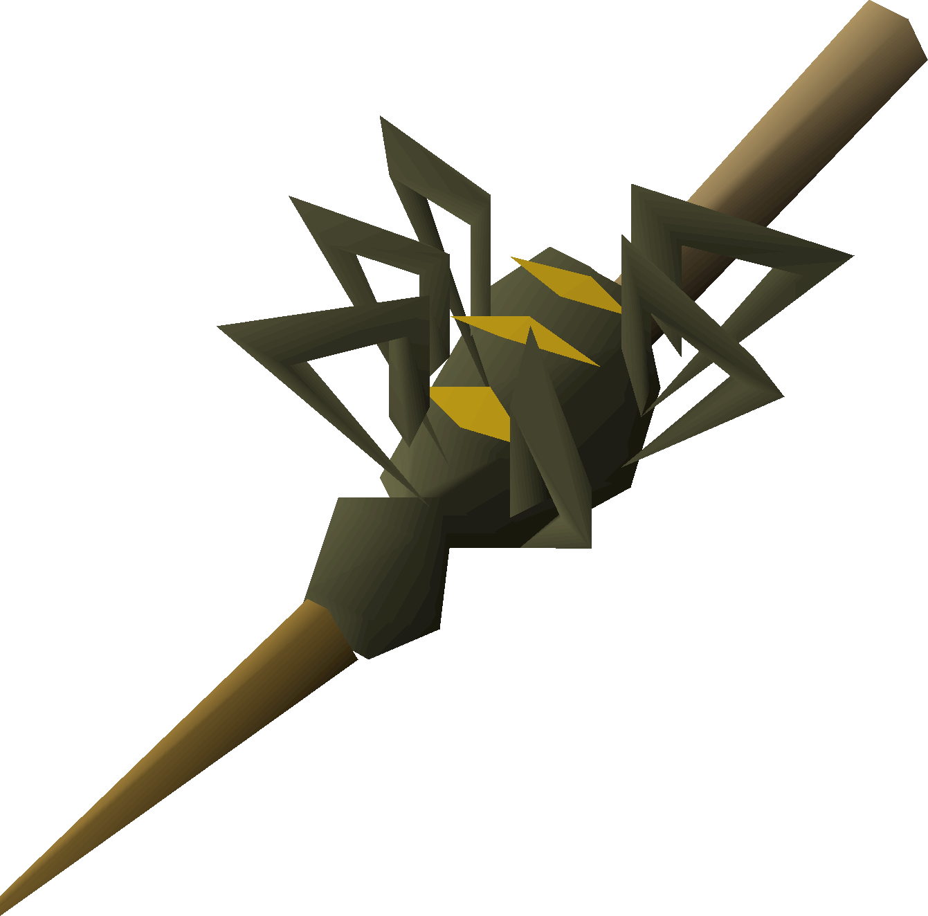 Burnt spider