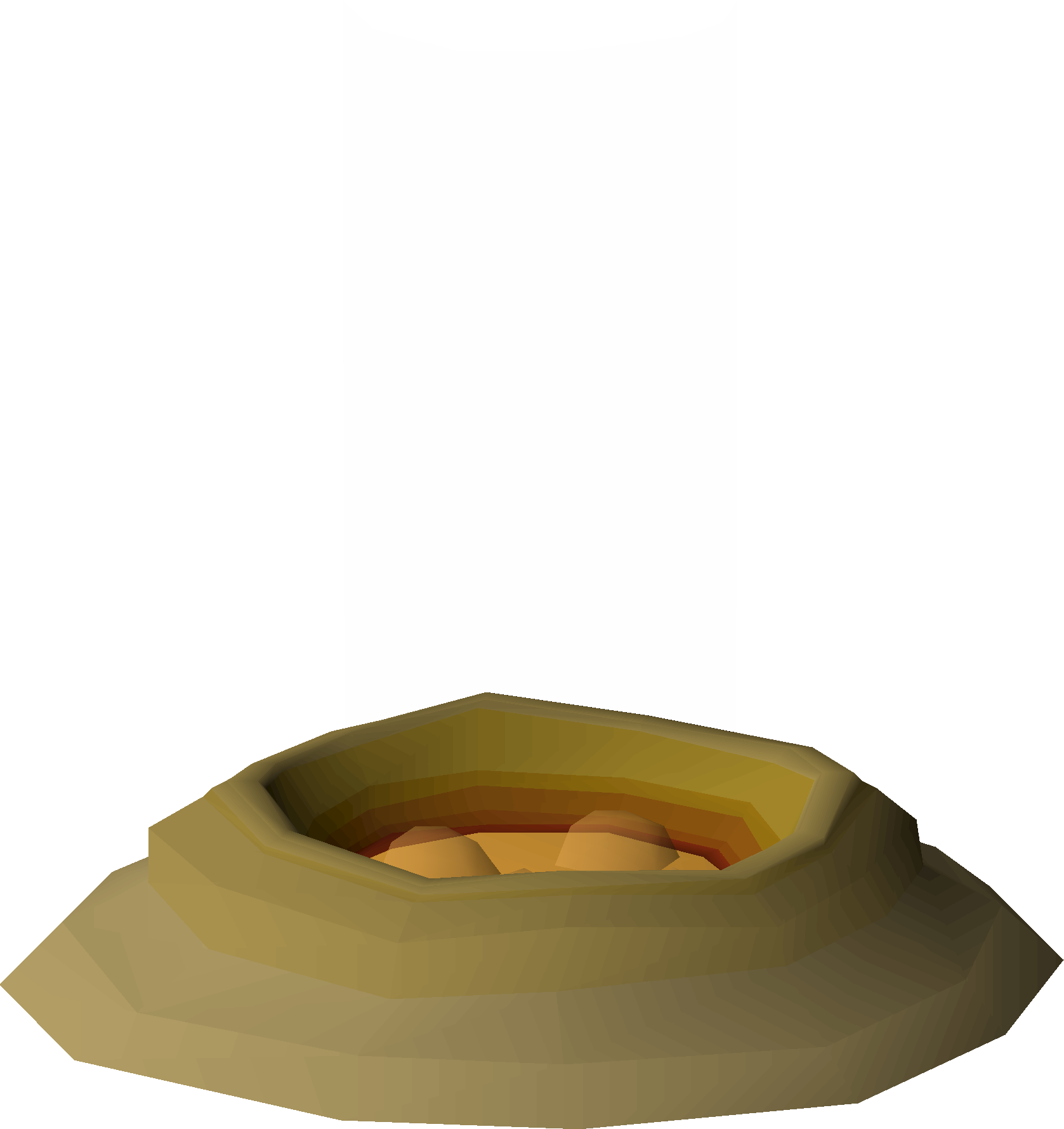 Lava crater
