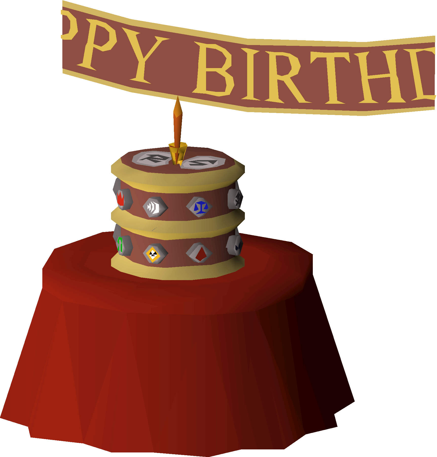 Birthday cake (25th Anniversary event)