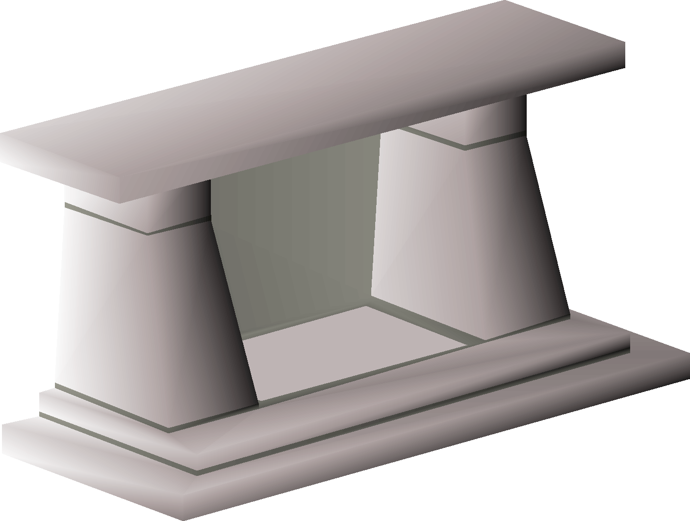 Marble fireplace (interface item)