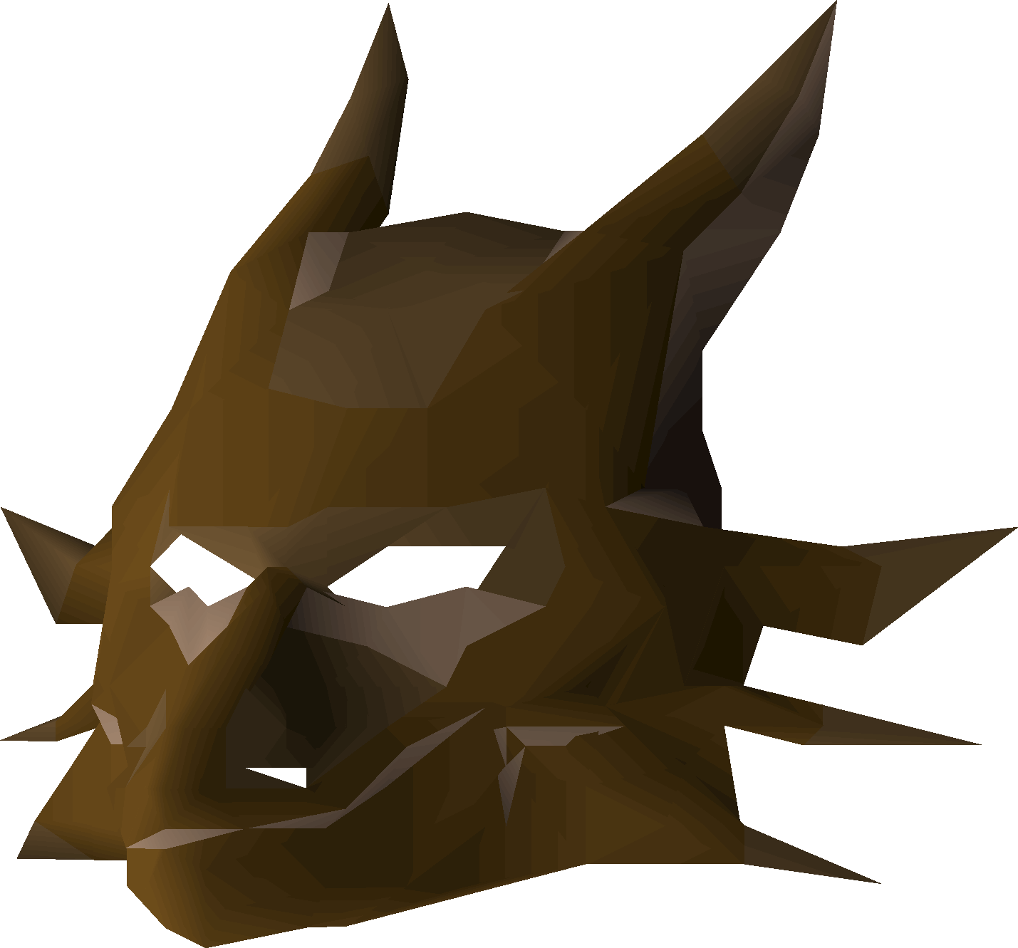 Bronze dragon mask