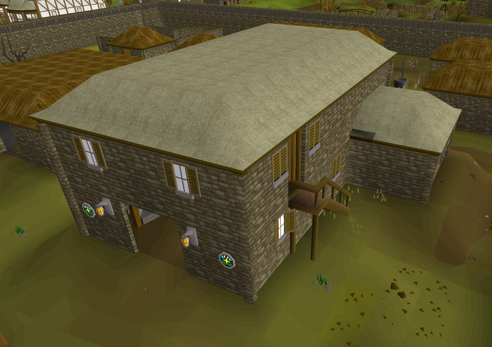 West Ardougne church