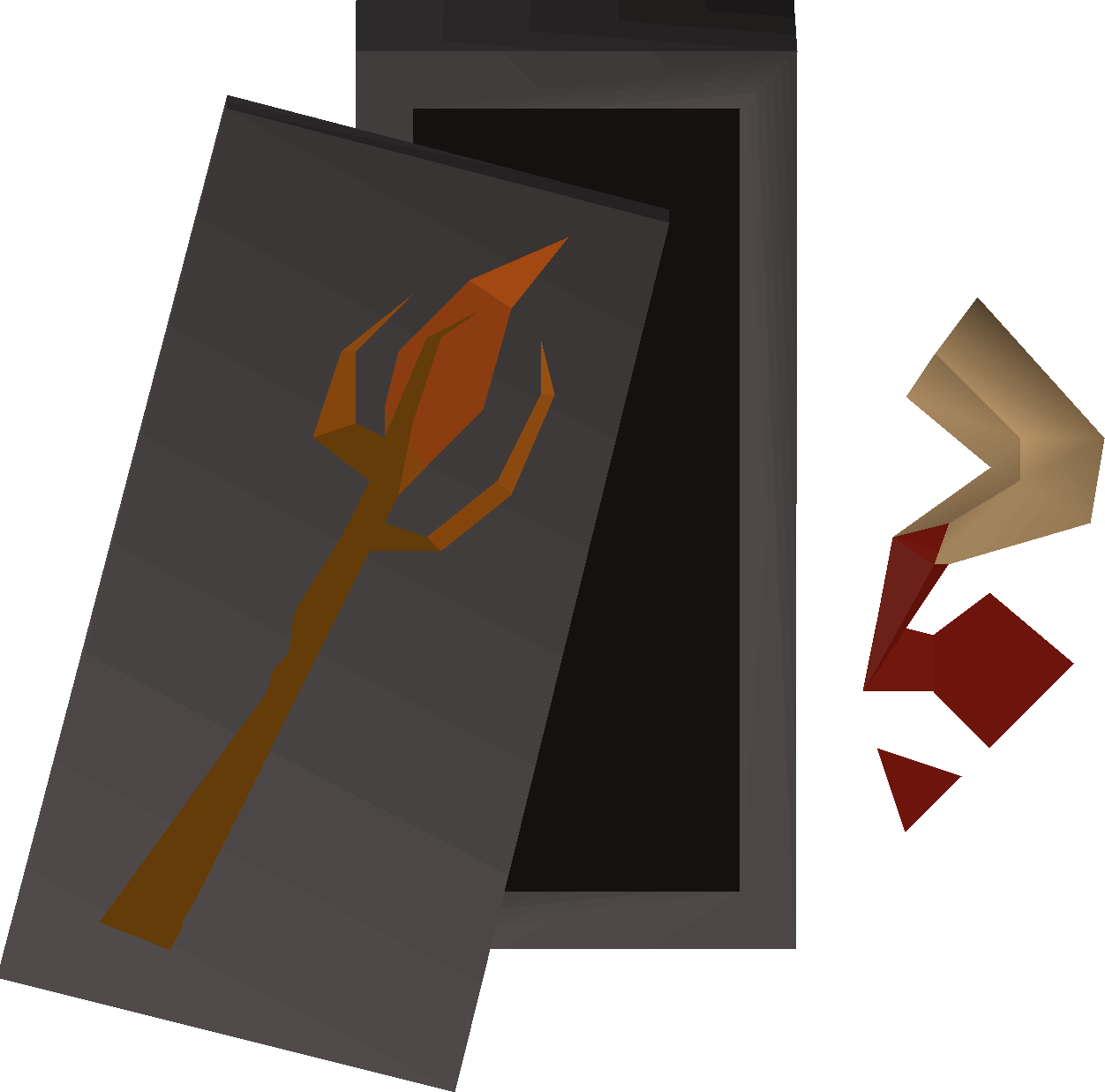 Demonic staff ornament kit