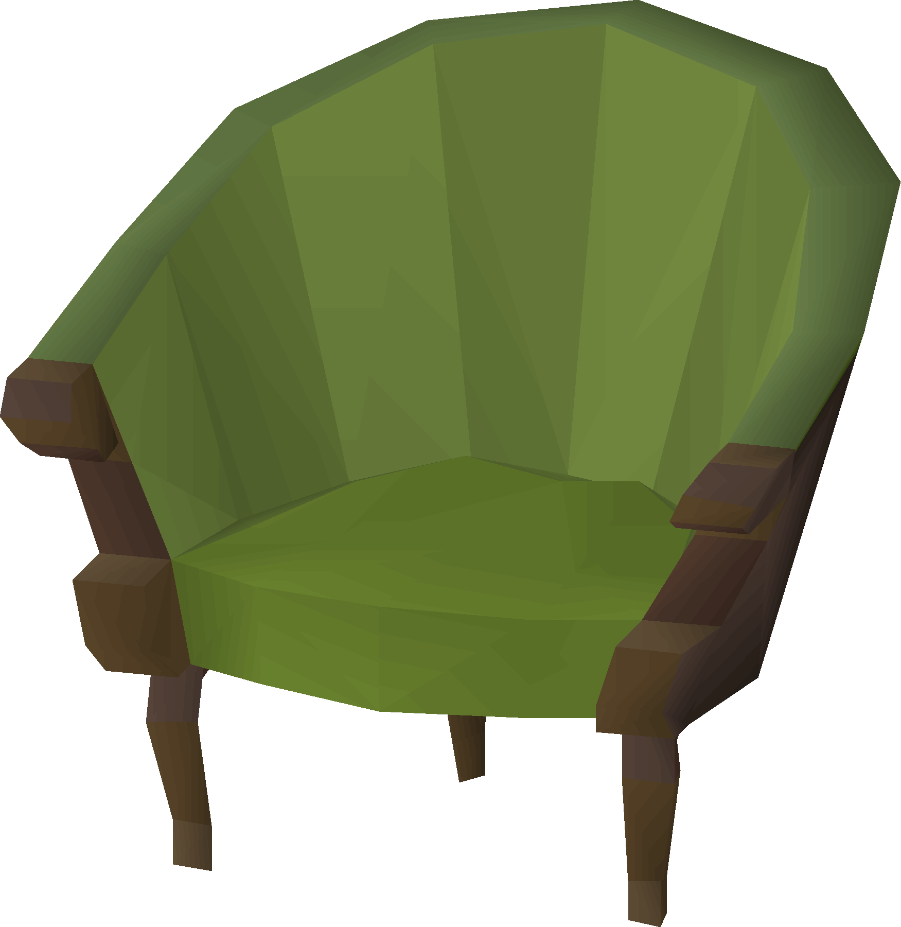 Velvet round chair
