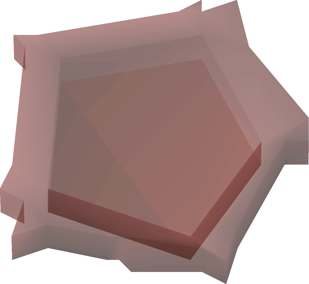 Red pentagon