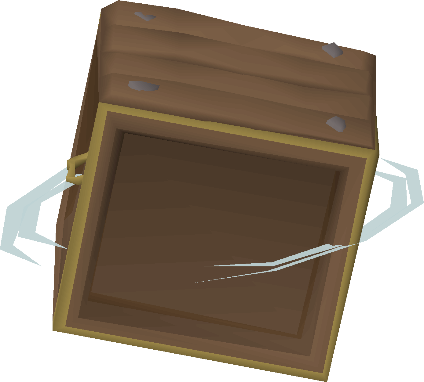 Lost mahogany crate