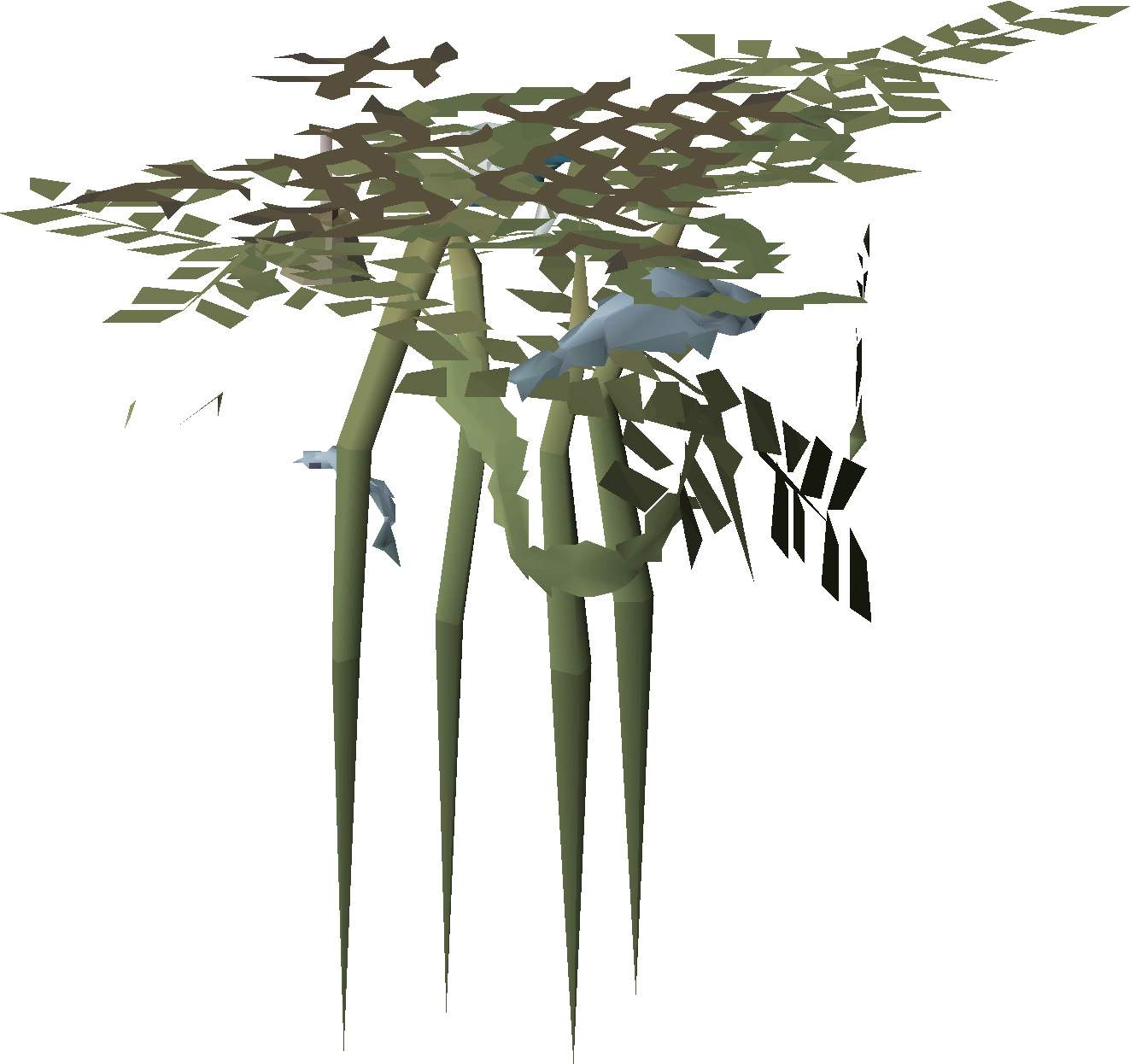 Tangle of fishing nets