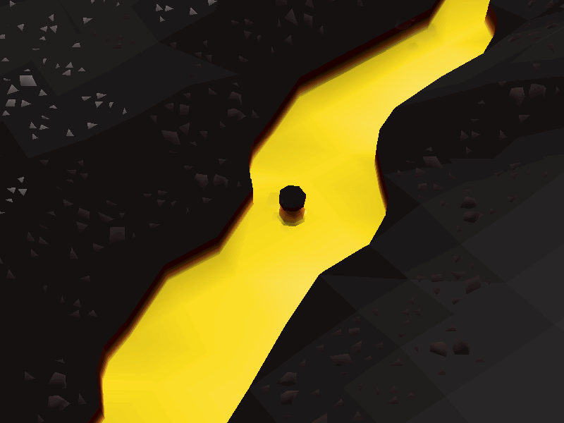 Stepping stone (Lava Maze)