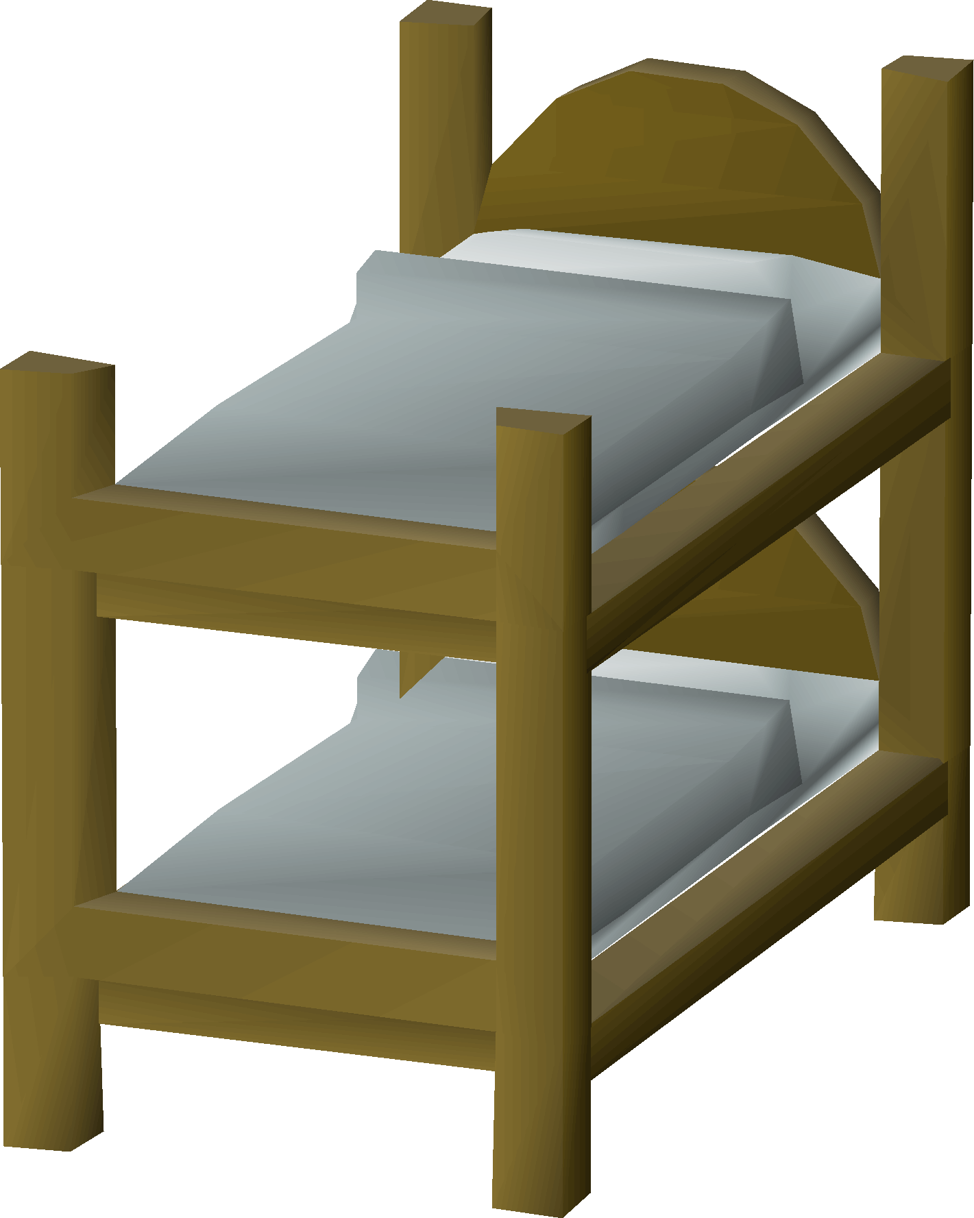 A bunk bed