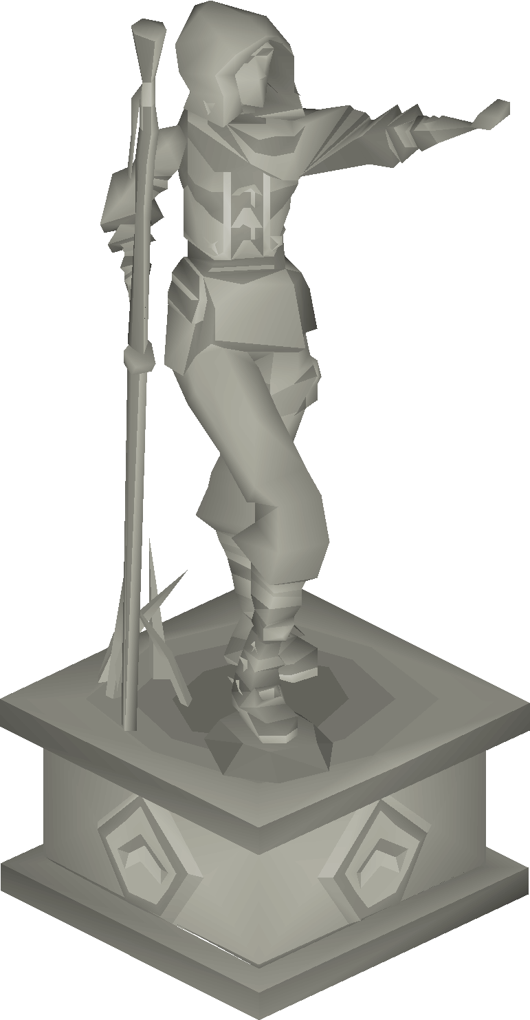 League statue (interface item)