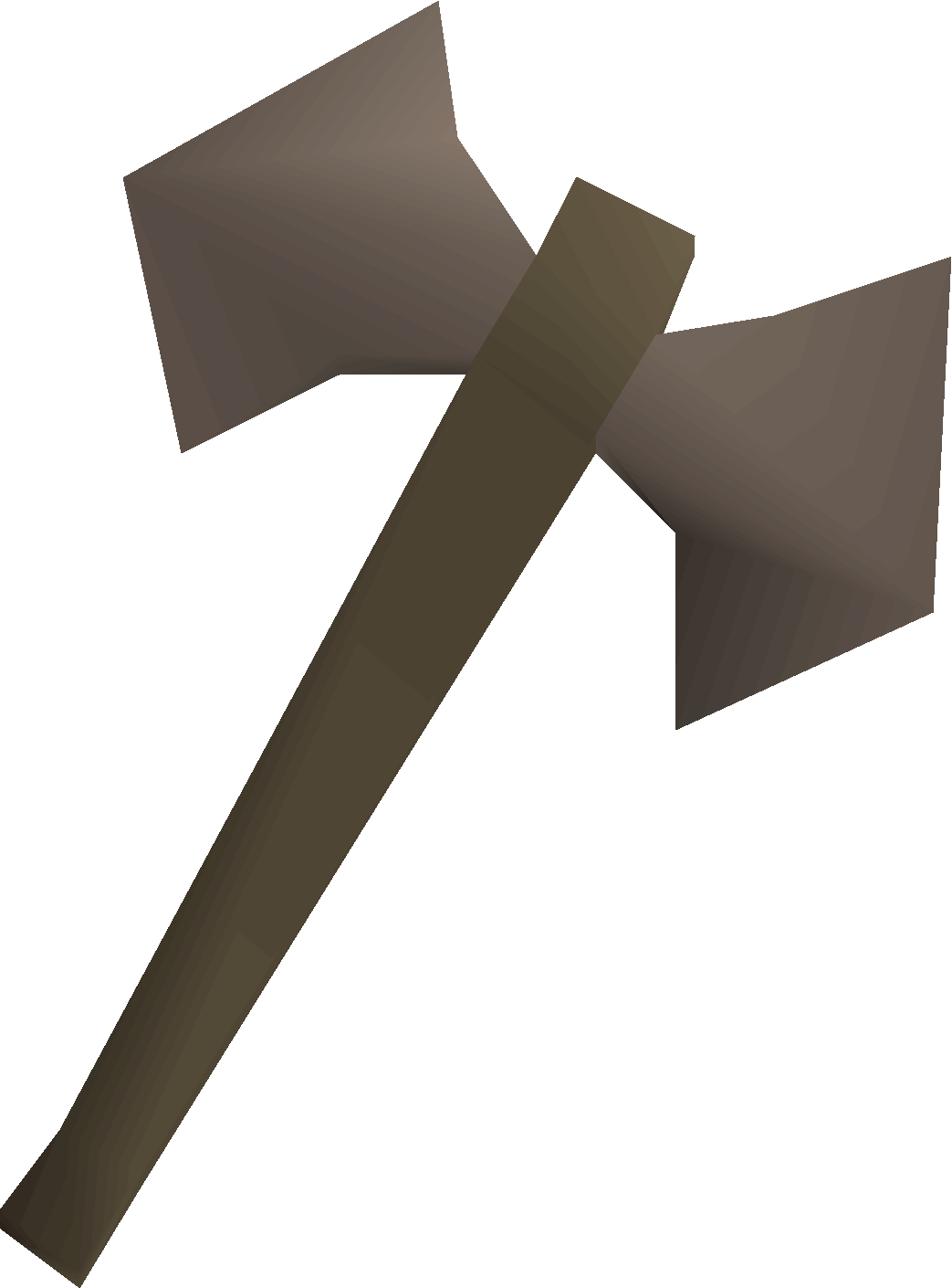 Tarnished battleaxe