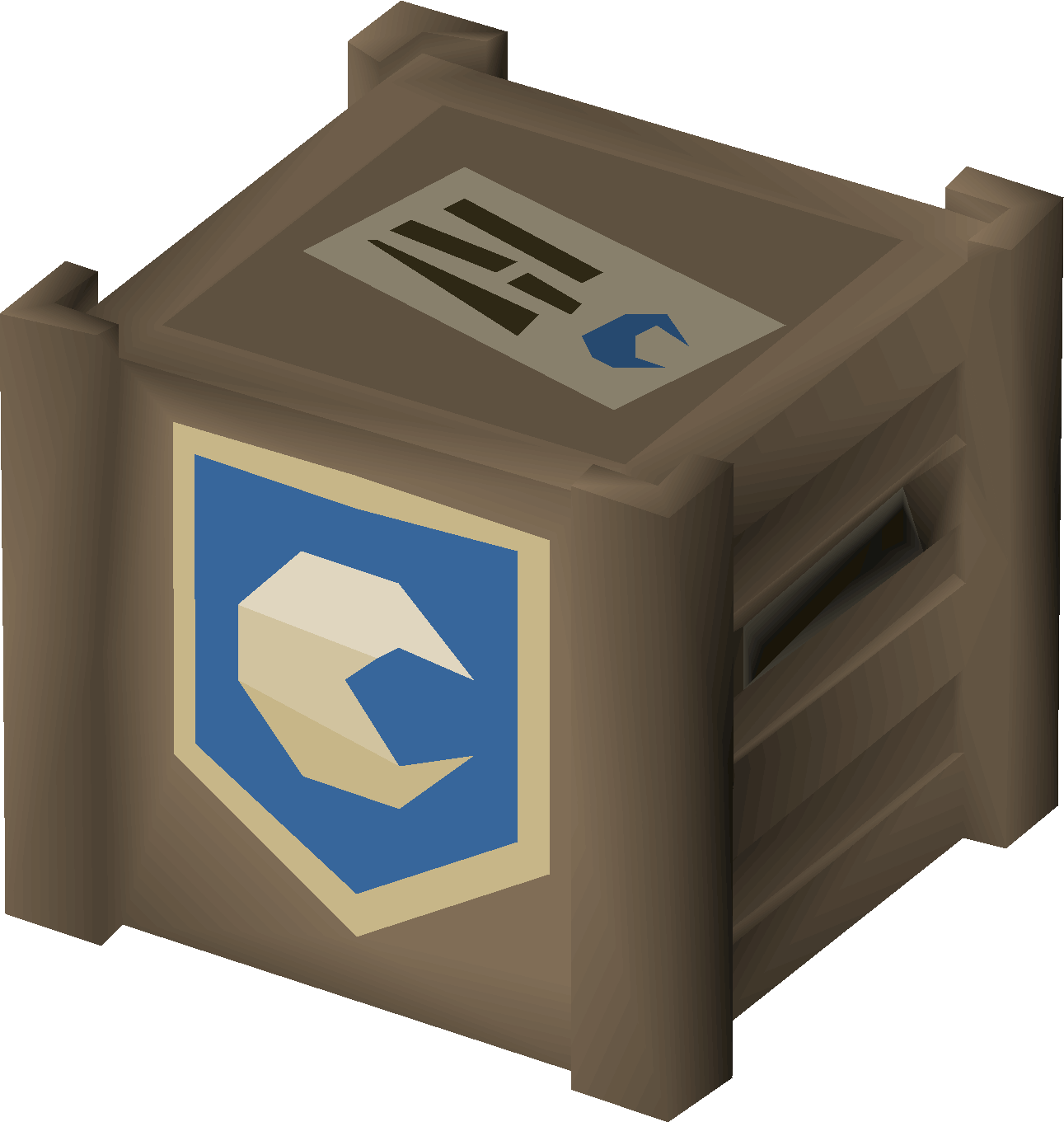 Crate of coal