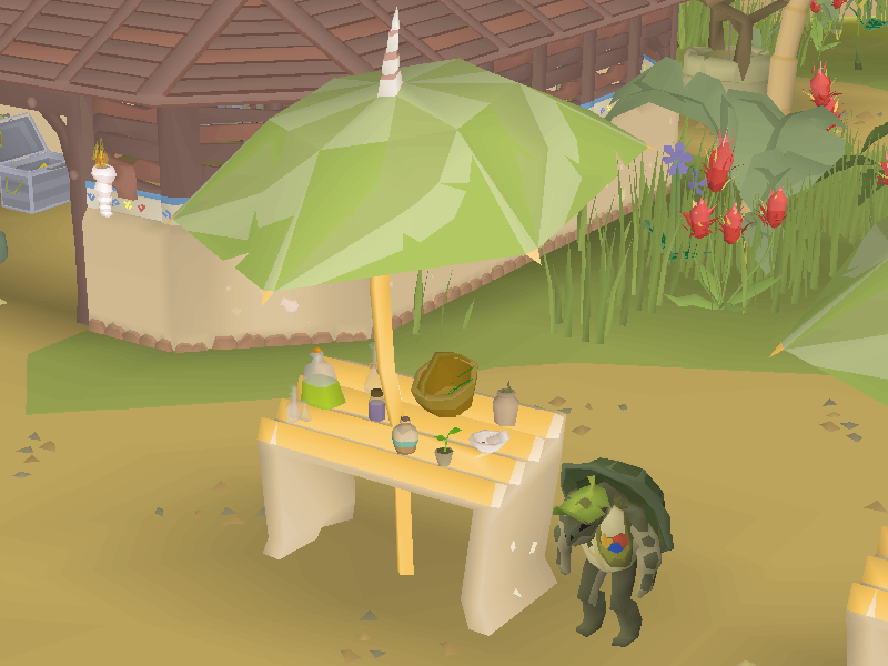 Elder Raley's Herblore Stall