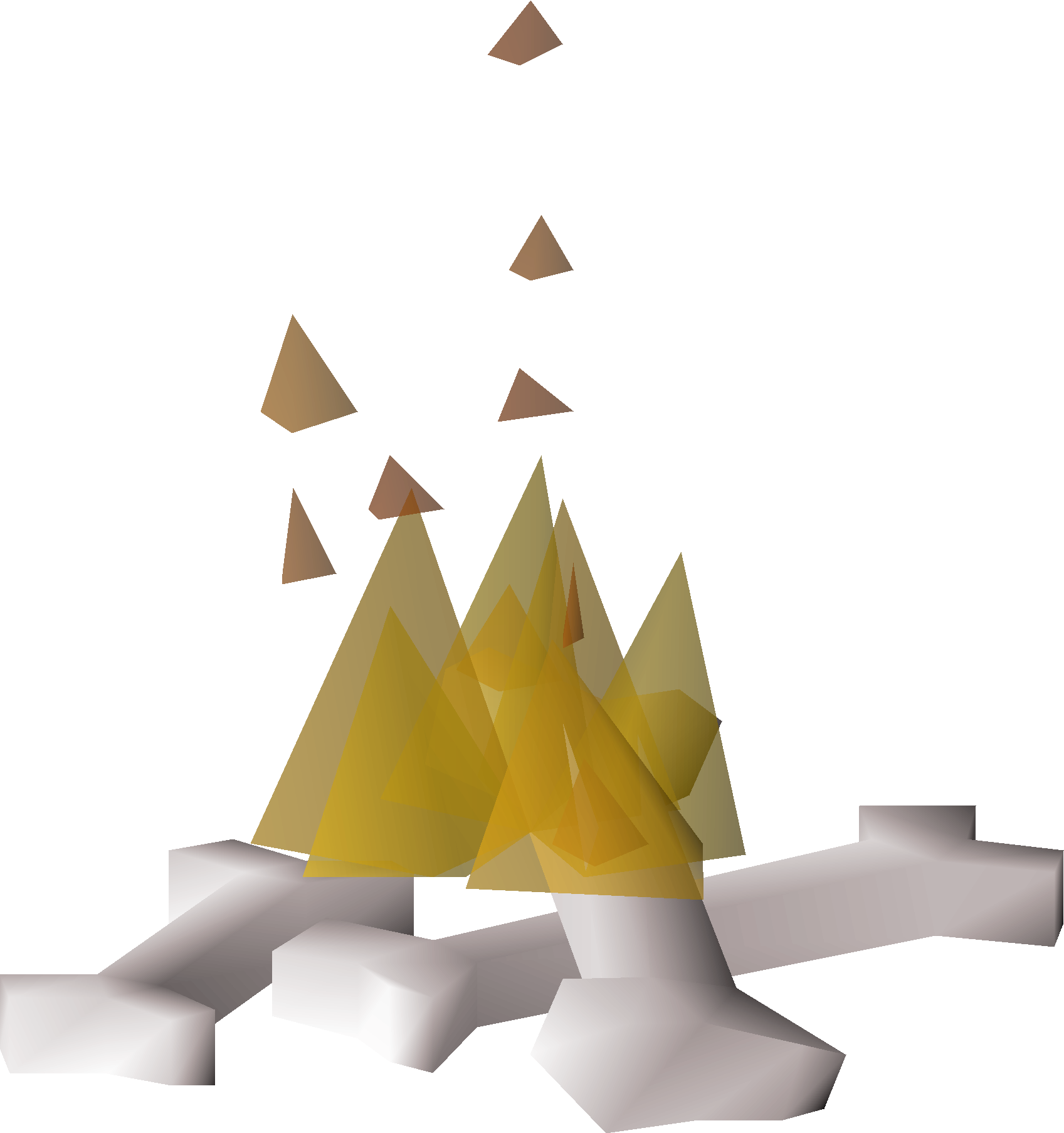 Burning bones