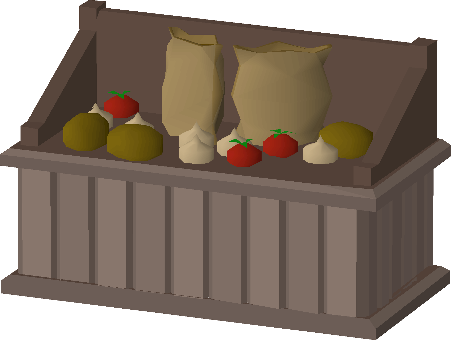 Vegetable Stall (Hosidius)