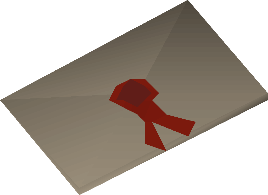 Sealed letter