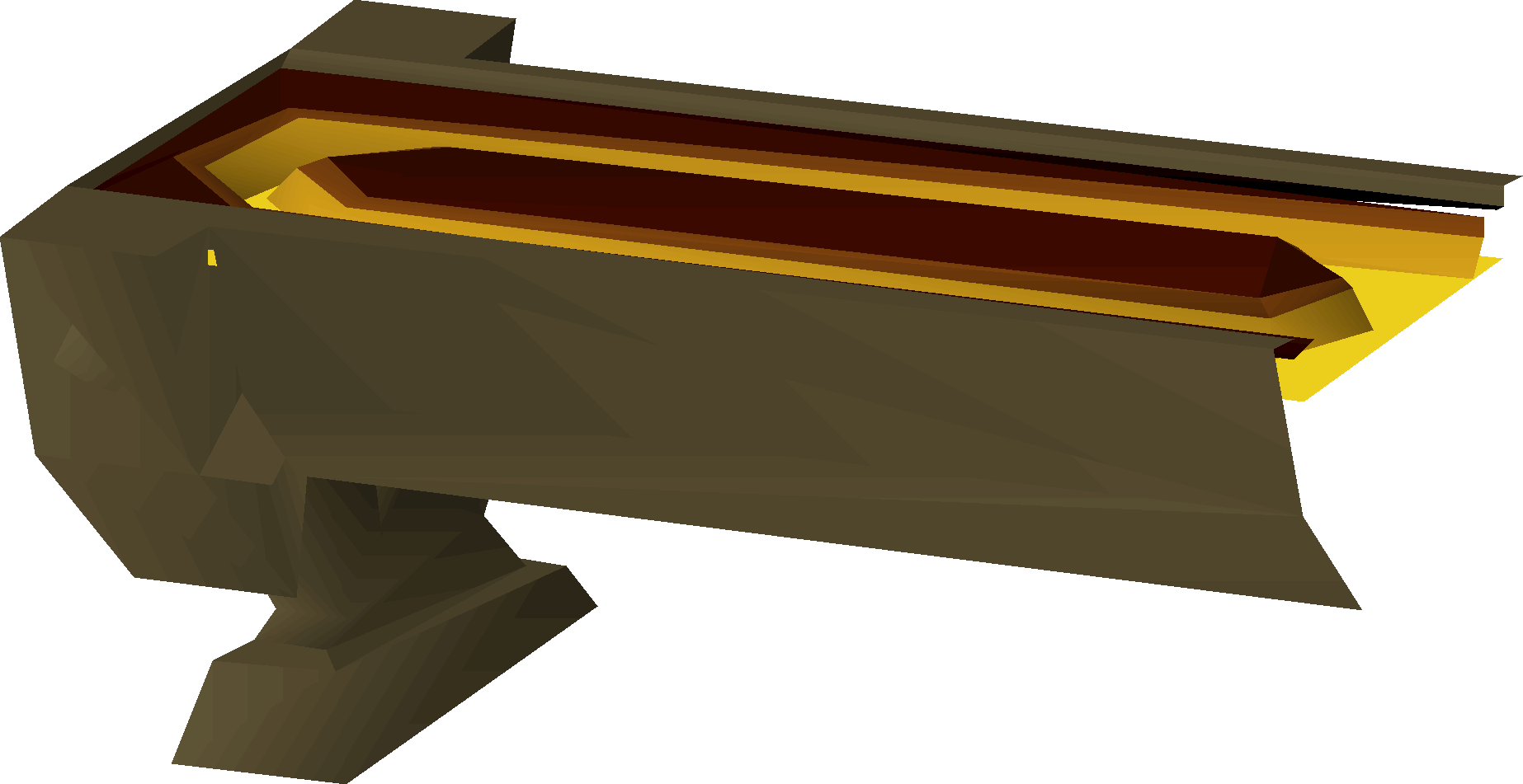 Lava trough