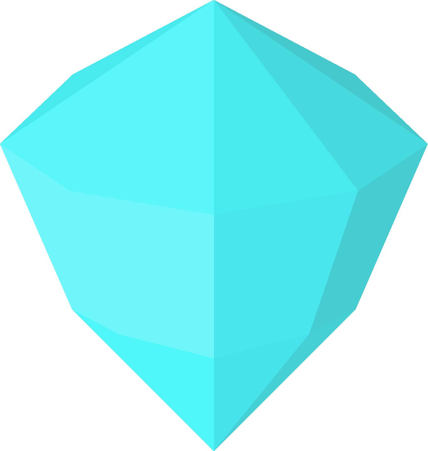 Cyan crystal (Mourning's End Part II)