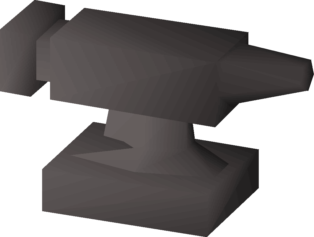 An experimental anvil