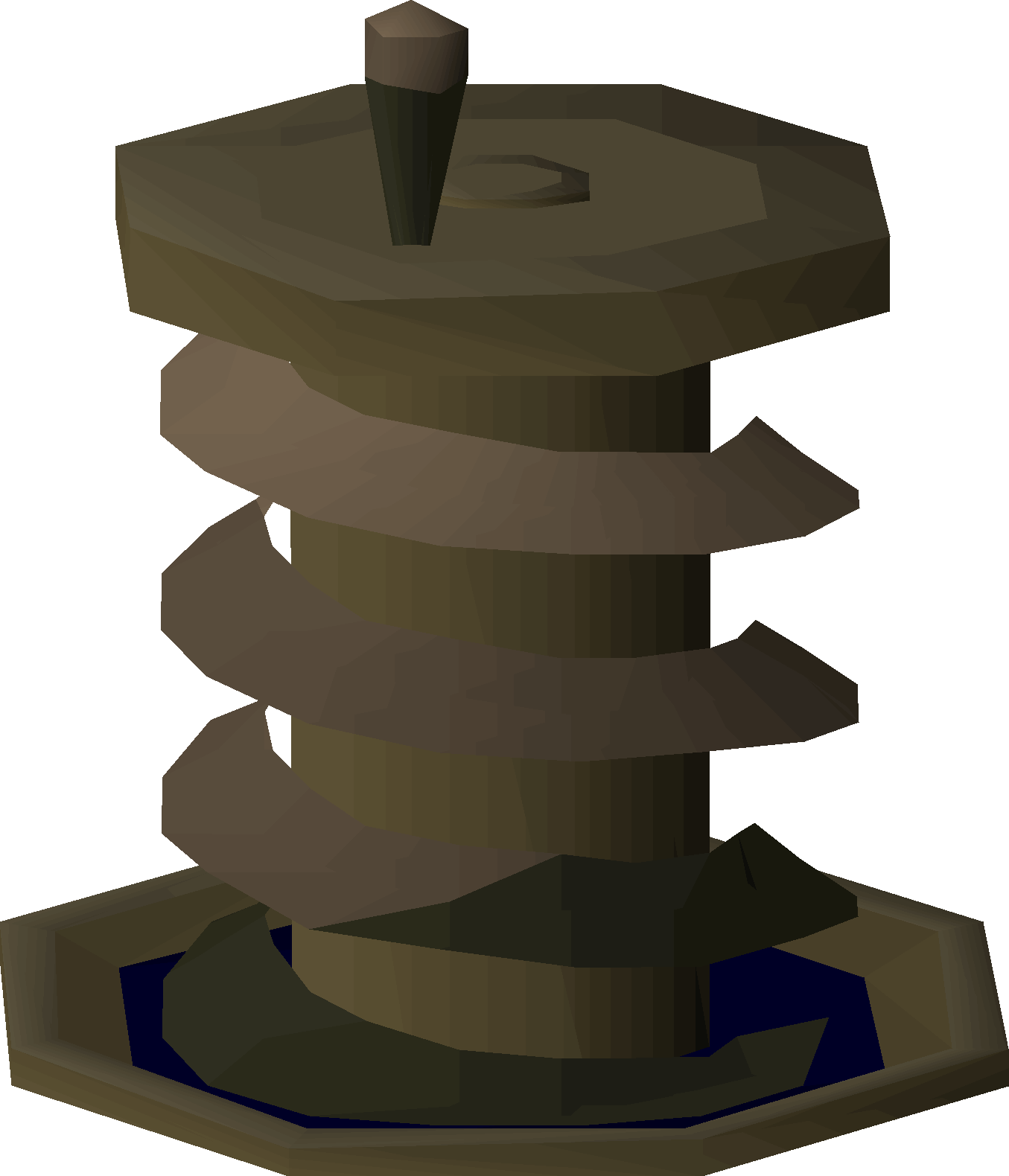 Corkscrew lever